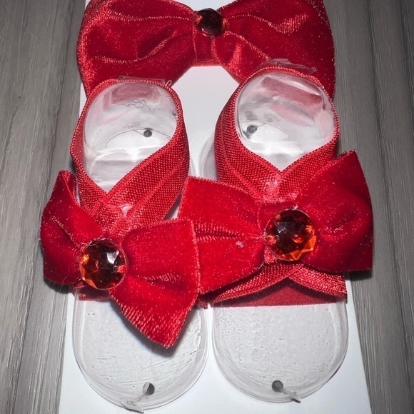 NWT Red Velvet Bows - Picture 3 of 4